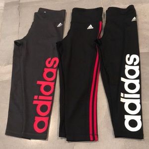 Offers Welcome!Bundle of Adidas tights size medium